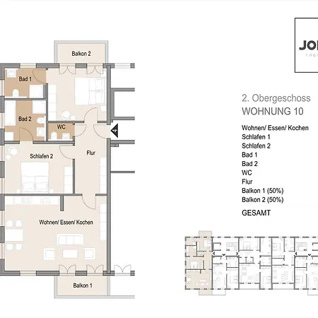 Logierhaus Jonna Whg 10 * Westerland